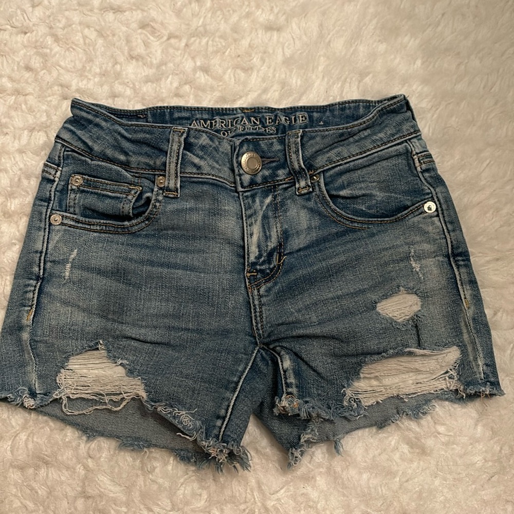 American Eagle midi shorts